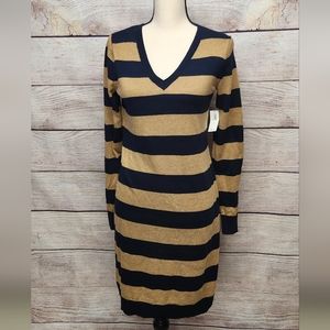 NEW!!! Women's Old Navy striped long sleeve dress Sz.S